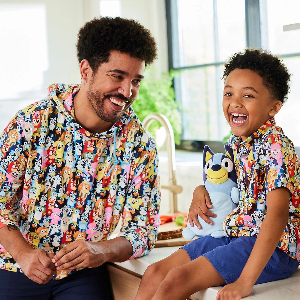 Disney Bluey Performance Pullover Hoodie For Adults By RSVLTS 2 Disney Bluey Performance Pullover Hoodie For Adults By RSVLTS - Image 2