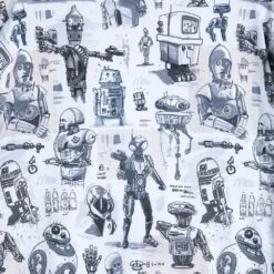 Disney Star Wars Droids Performance Pullover Hoodie For Adults By RSVLTS -Disney Shop 5202106430333 3