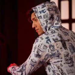 Disney Star Wars Droids Performance Pullover Hoodie For Adults By RSVLTS -Disney Shop 5202106430333 5