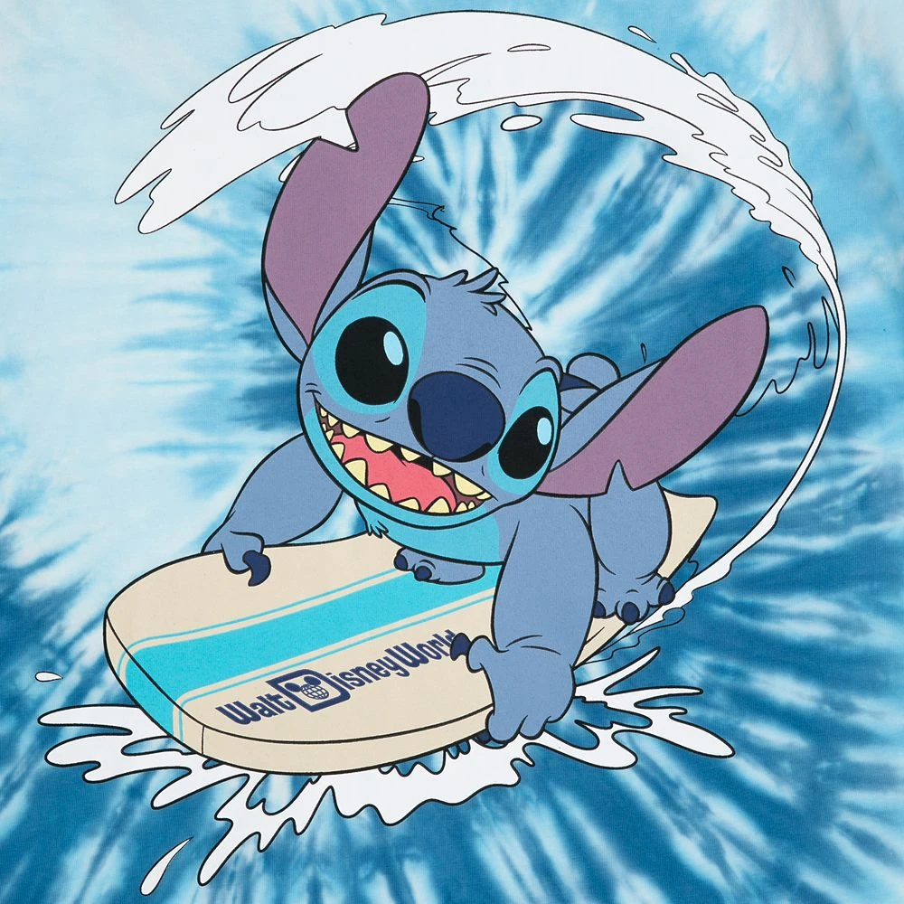 Stitch Tie-Dye T-Shirt For Adults – Walt Disney World 3 Stitch Tie-Dye T-Shirt For Adults – Walt Disney World - Image 3