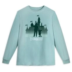 Walt Disney And Mickey Mouse ''Partners'' Long Sleeve T-Shirt For Adults – Disneyland