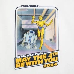 Disney Star Wars: May The 4th Be With You 2024 T-Shirt For Adults -Disney Shop 5205059750247 2