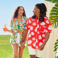 Disney Lilo & Stitch ''He Mele No Lilo'' Shirt For Adults By RSVLTS -Disney Shop 5205106430112 6