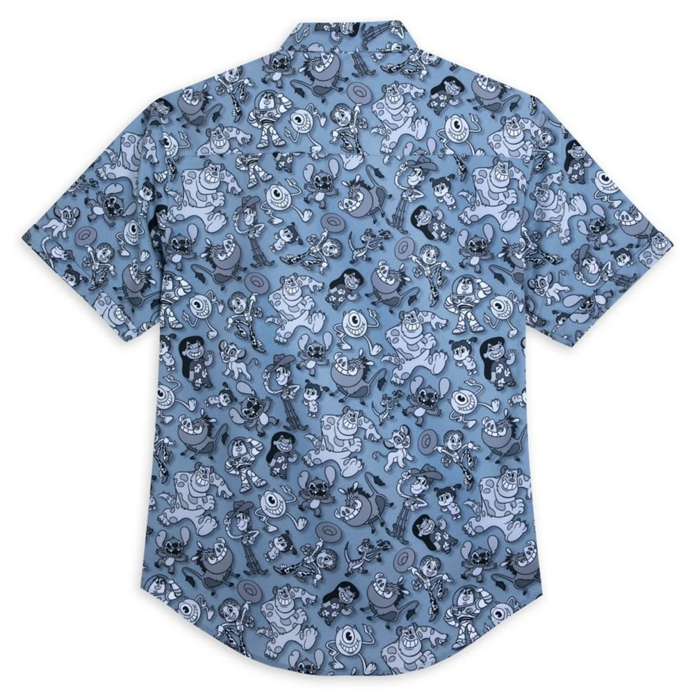 Disney And Pixar Character ''Pie-Eyed Party'' Shirt For Adults By RSVLTS 2 Disney And Pixar Character ''Pie-Eyed Party'' Shirt For Adults By RSVLTS - Image 2