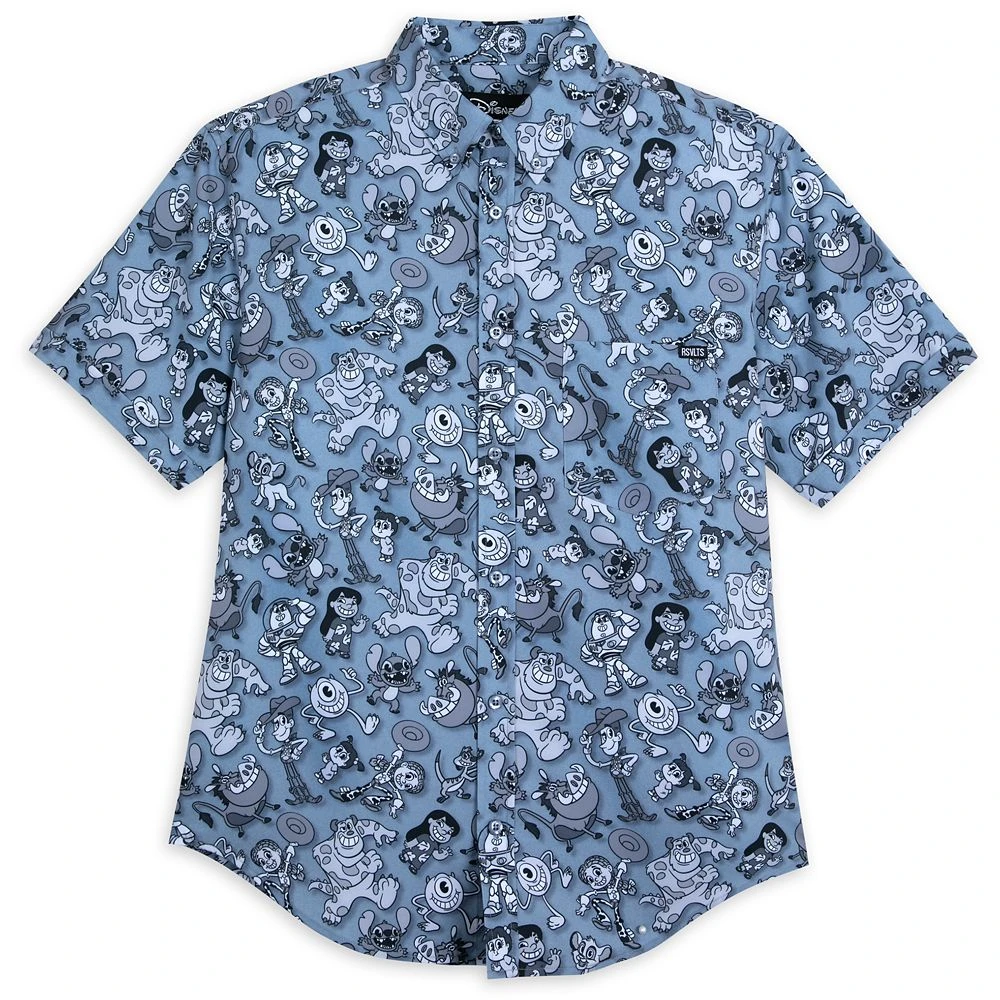 Disney And Pixar Character ''Pie-Eyed Party'' Shirt For Adults By RSVLTS 1 Disney And Pixar Character ''Pie-Eyed Party'' Shirt For Adults By RSVLTS