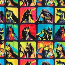 Disney Star Wars ''Jar Pop'' Button Down Shirt For Adults By RSVLTS -Disney Shop 5205106430331 2