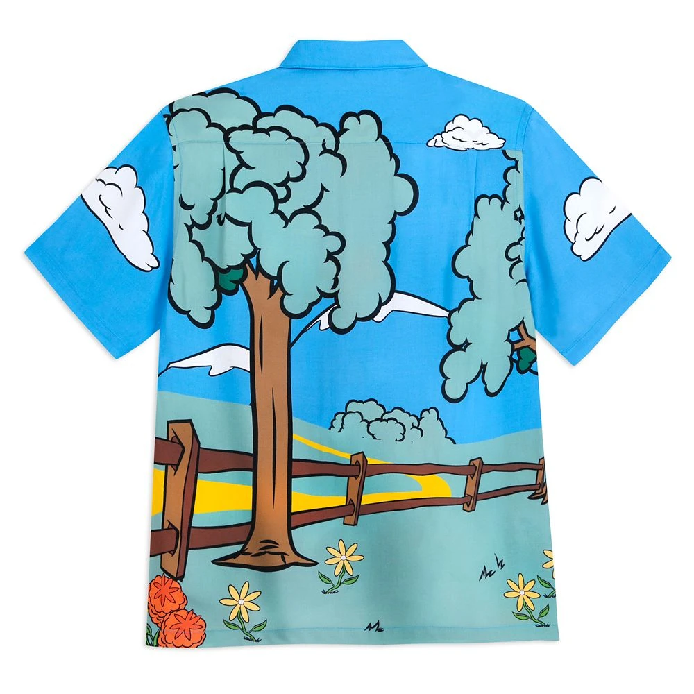 Disney Mickey Mouse And Friends Woven Shirt For Adults – Mickey & Co. 3 Disney Mickey Mouse And Friends Woven Shirt For Adults – Mickey & Co. - Image 3