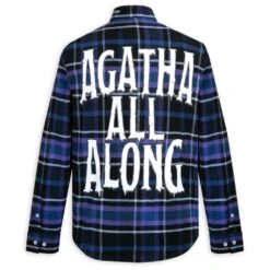 Disney Agatha Harkness Flannel Shirt For Adults By Cakeworthy – WandaVision -Disney Shop 5303058250087 2