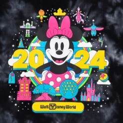 Walt Disney World 2024 Tie-Dye Pullover Sweatshirt For Kids -Disney Shop 5402057390008 2