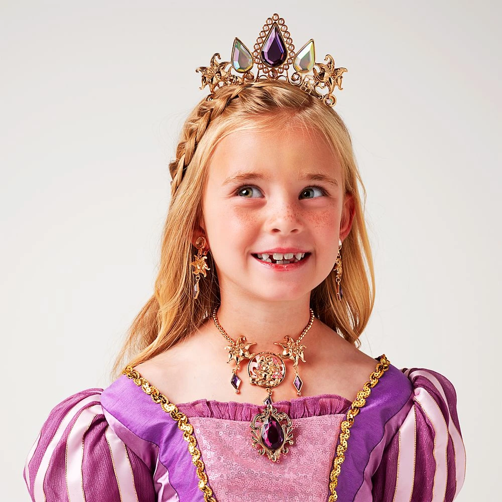 Disney Rapunzel Costume Jewelry Set For Kids – Tangled 2 Disney Rapunzel Costume Jewelry Set For Kids – Tangled - Image 2