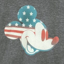 Disney Mickey Mouse Americana Flag T-Shirt For Adults -Disney Shop 6720107063644 2