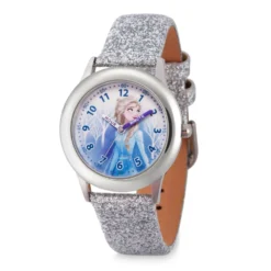 Disney Elsa Stainless Steel Time Teacher Watch For Kids โ Frozen 2