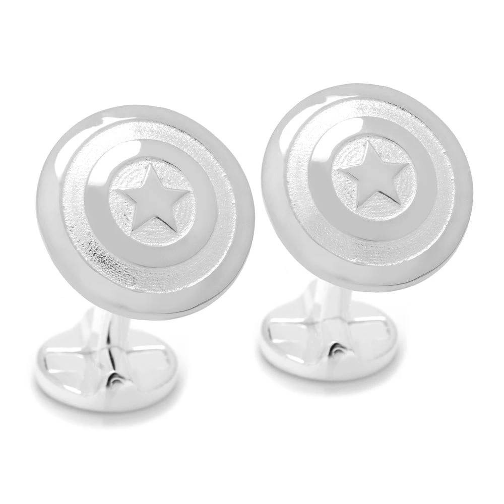 Disney Captain America Shield Cufflinks 2 Disney Captain America Shield Cufflinks - Image 2