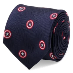 Disney Captain America Silk Tie -Disney Shop 6730059361230 4