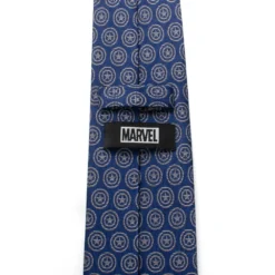 Disney Captain America Shield Silk Tie For Adults -Disney Shop 6730059361478 2