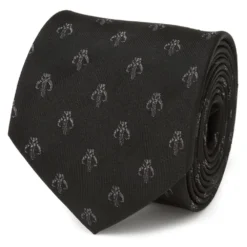 Disney Mythosaur Skull Silk Tie For Adults – Star Wars: The Mandalorian