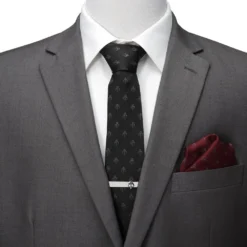 Disney Mythosaur Skull Silk Tie For Adults – Star Wars: The Mandalorian -Disney Shop 6730059361836 4