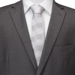 Disney Millennium Falcon Gray Silk Tie For Adults – Star Wars -Disney Shop 6730059363214 4