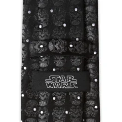 Disney Stormtrooper Black Dot Silk Tie For Adults – Star Wars -Disney Shop 6730059363453 3