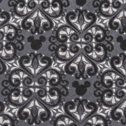 Disney Mickey Mouse Icon Filigree Silk Tie For Adults -Disney Shop 6730059363755 3