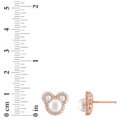 Disney Mickey Mouse Icon Pearl Earrings By Rebecca Hook – Rose Gold -Disney Shop 7002057283844 2