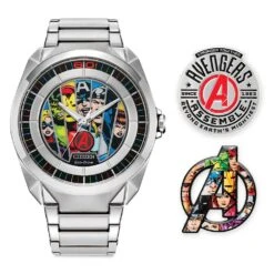 Disney Avengers 60th Anniversary Watch And Pins Box Set By Citizen – Limited Edition -Disney Shop 7002107264306 2
