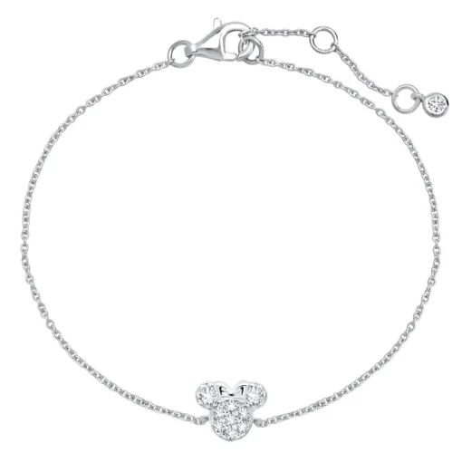 Disney Minnie Mouse Icon Bracelet For Kids By CRISLU -Disney Shop 7401057015647