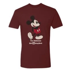 Adults' Walt Disney World Standing Mickey Mouse T-Shirt – Customized -Disney Shop 7405055825926 8