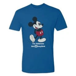 Adults' Walt Disney World Standing Mickey Mouse T-Shirt – Customized -Disney Shop 7405055825926 9
