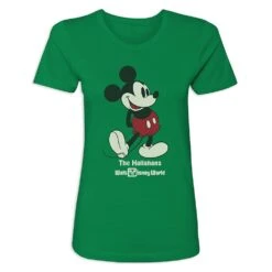 Women's Walt Disney World Standing Mickey Mouse T-Shirt – Customized -Disney Shop 7405055825930 5