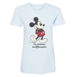 Women's Walt Disney World Standing Mickey Mouse T-Shirt – Customized -Disney Shop 7405055825930 6