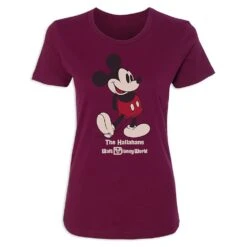 Women's Walt Disney World Standing Mickey Mouse T-Shirt – Customized -Disney Shop 7405055825930 7