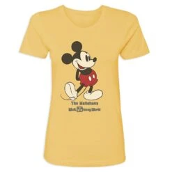 Women's Walt Disney World Standing Mickey Mouse T-Shirt – Customized -Disney Shop 7405055825930 9