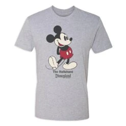 Adults' Disneyland Standing Mickey Mouse T-Shirt – Customized -Disney Shop 7807055820337 2