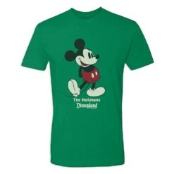 Adults' Disneyland Standing Mickey Mouse T-Shirt – Customized -Disney Shop 7807055820337 4