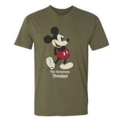 Adults' Disneyland Standing Mickey Mouse T-Shirt – Customized -Disney Shop 7807055820337 7