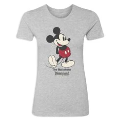 Women's Disneyland Standing Mickey Mouse T-Shirt – Customized -Disney Shop 7807055820349 2