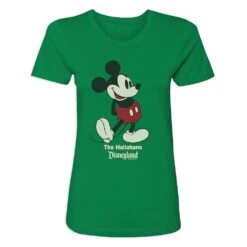 Women's Disneyland Standing Mickey Mouse T-Shirt – Customized -Disney Shop 7807055820349 4