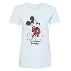 Women's Disneyland Standing Mickey Mouse T-Shirt – Customized -Disney Shop 7807055820349 5