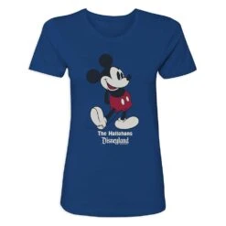 Women's Disneyland Standing Mickey Mouse T-Shirt – Customized -Disney Shop 7807055820349 6