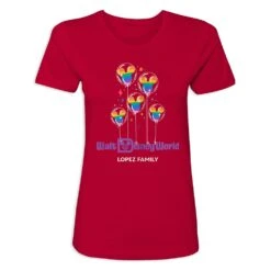 Women's Walt Disney World Mickey Mouse Balloon T-Shirt – Customized -Disney Shop 7807055820395 5