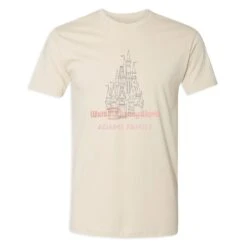 Adults' Cinderella Castle Walt Disney World T-Shirt – Customized -Disney Shop 7807055820417 3