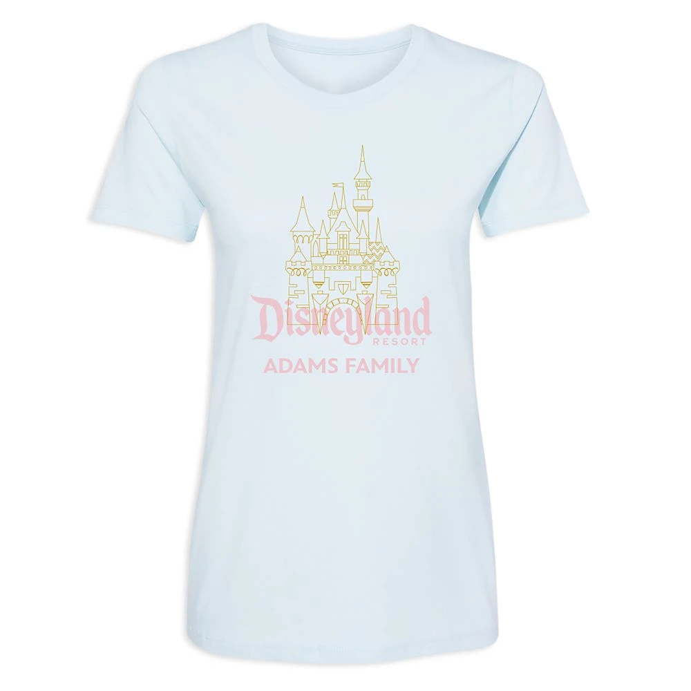 Women's Sleeping Beauty Castle Disneyland T-Shirt – Customized 2 Women's Sleeping Beauty Castle Disneyland T-Shirt – Customized - Image 2