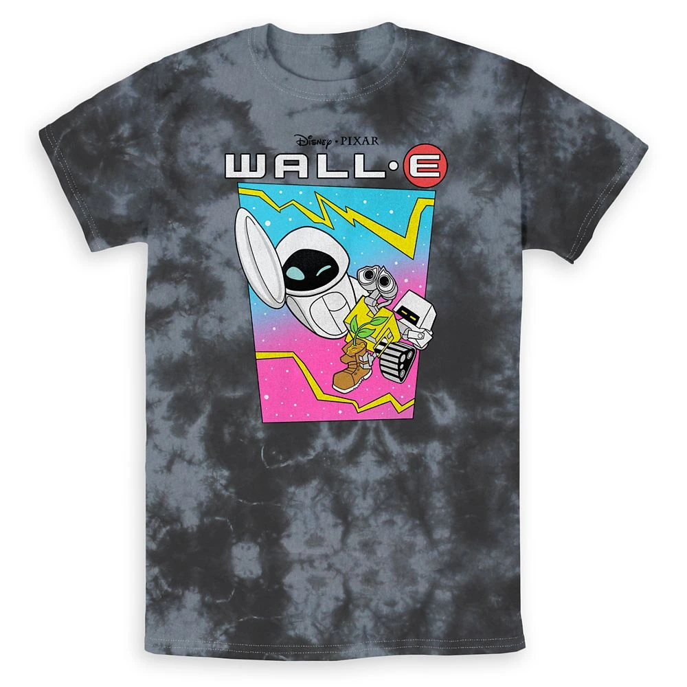Disney WALL•E And E.V.E Tie-Dye T-Shirt For Adults 1 Disney WALL•E And E.V.E Tie-Dye T-Shirt For Adults