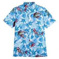Disney The Avengers Woven Shirt For Adults