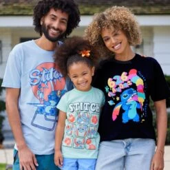 Disney Stitch Grid T-Shirt For Kids – Lilo & Stitch -Disney Shop 7807107060242 3