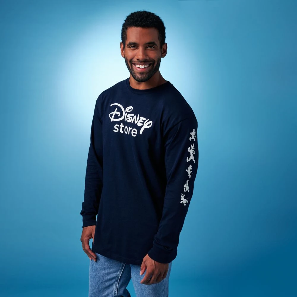 Disney Store Logo Long Sleeve T-Shirt For Adults 2 Disney Store Logo Long Sleeve T-Shirt For Adults - Image 2