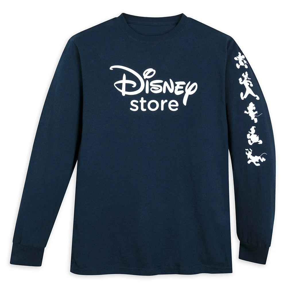 Disney Store Logo Long Sleeve T-Shirt For Adults 1 Disney Store Logo Long Sleeve T-Shirt For Adults